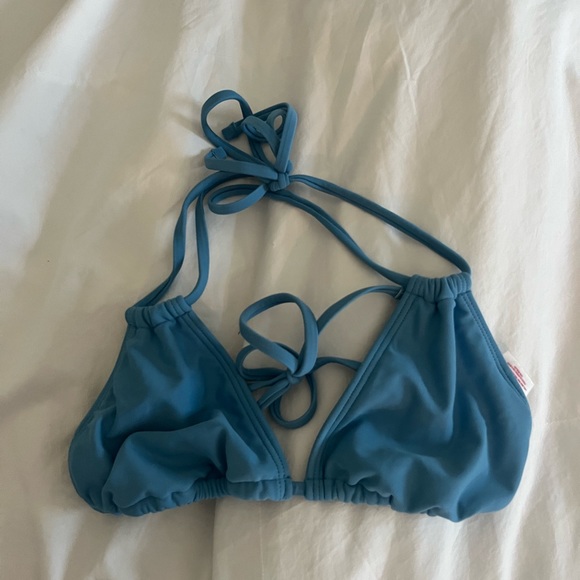 Blue bikini top - Picture 1 of 2